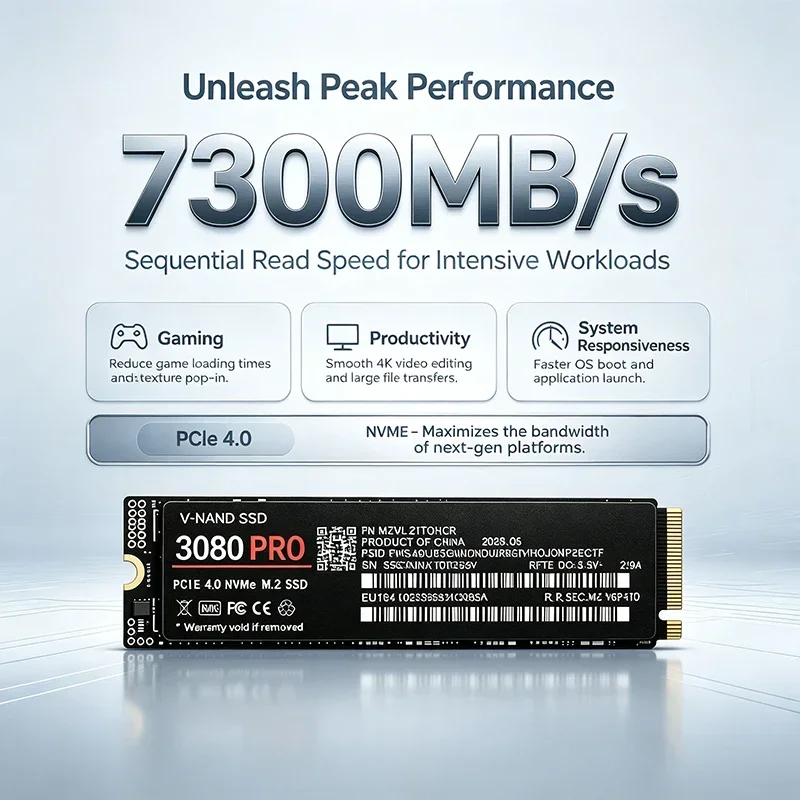 3080 PRO M.2 NVMe SSD 500GB 1T - M.2 Nvme 4Tb Pcie 4.0 Ssd reseña y precio