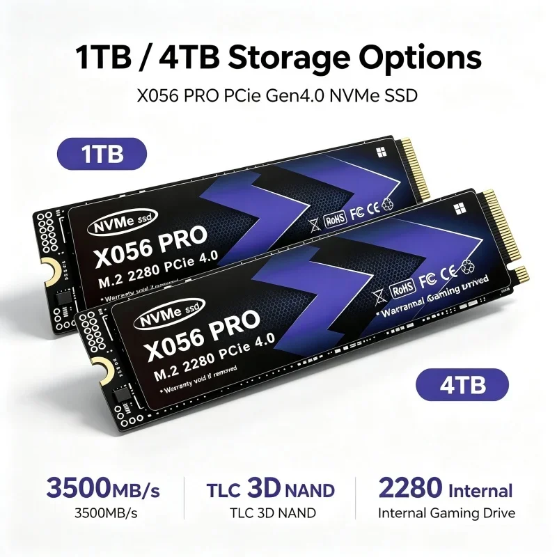 SSD NVMe M.2 de alta velocidad - M.2 Nvme 4Tb Pcie 4.0 Ssd reseña y precio