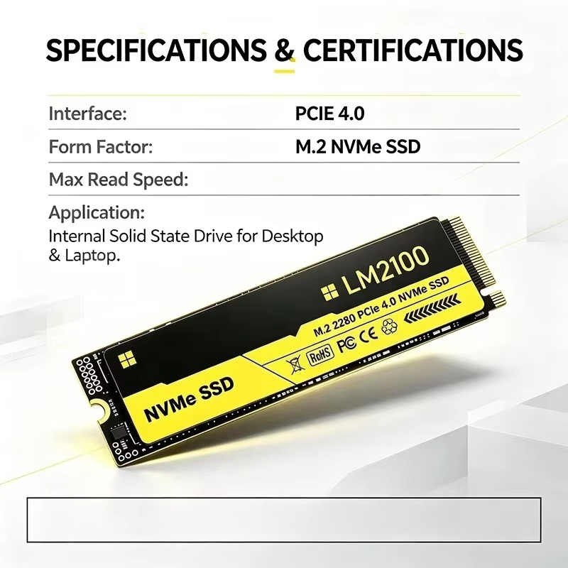 Nuevo disco duro SSD M.2 LM210 - M.2 Nvme 4Tb Pcie 4.0 Ssd reseña y precio