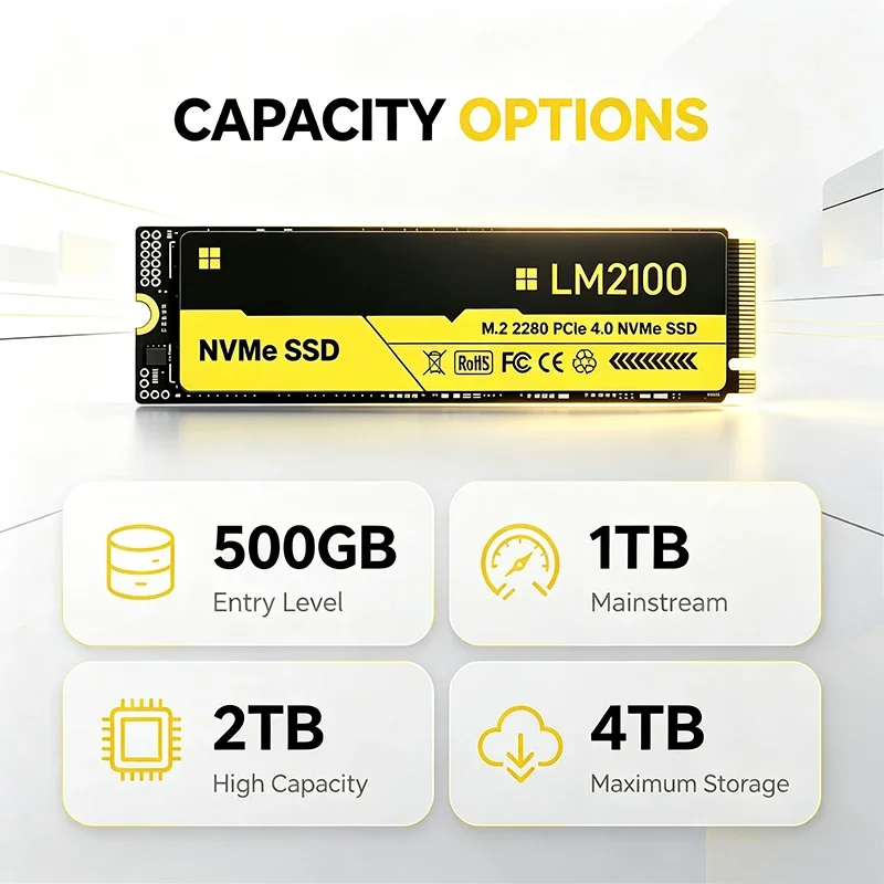 Nuevo disco duro SSD M.2 LM210 - M.2 Nvme 4Tb Pcie 4.0 Ssd reseña y precio