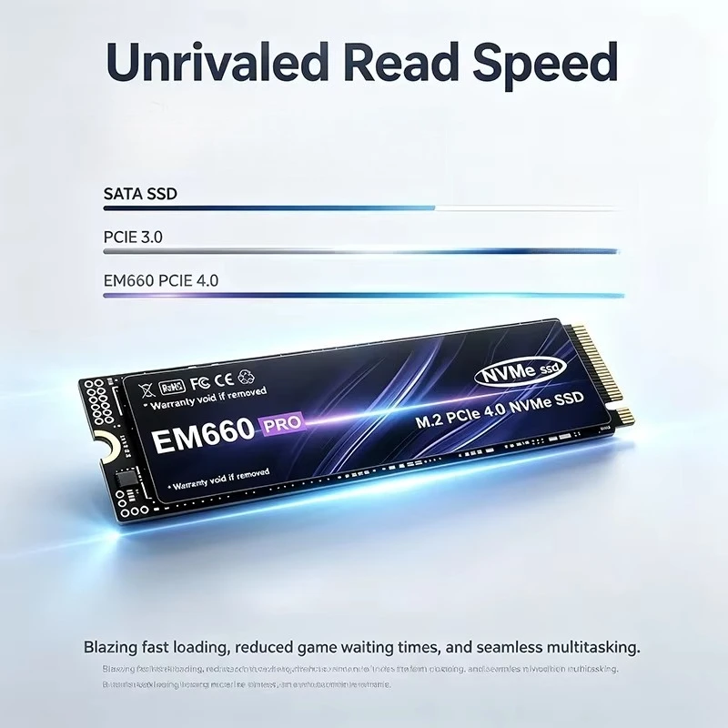 EM660 M.2 NVMe PCIe 4.0 SSD 50 - M.2 Nvme 4Tb Pcie 4.0 Ssd reseña y precio