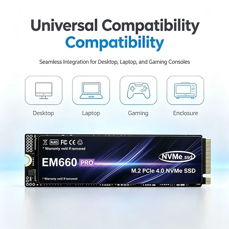 EM660 M.2 NVMe PCIe 4.0 SSD 50 - M.2 Nvme 4Tb Pcie 4.0 Ssd reseña y precio