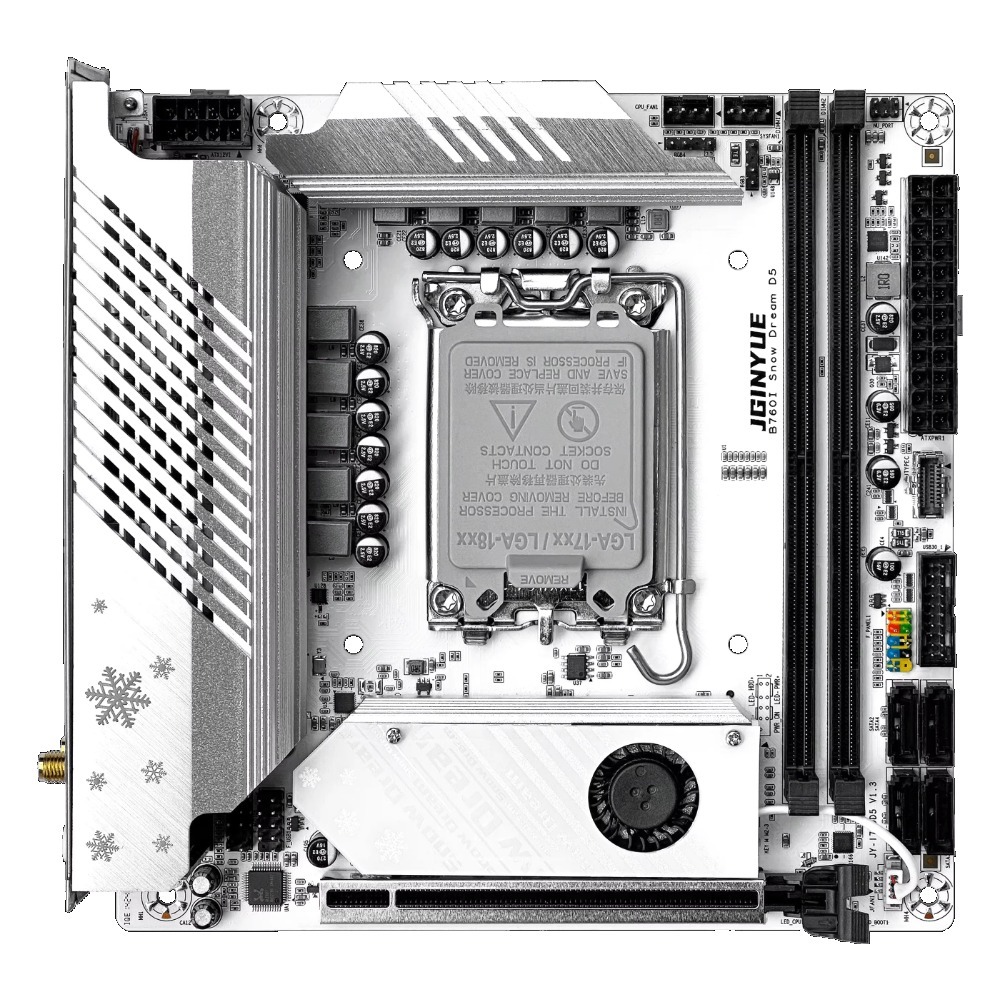 Placa Base JGINYUE B760i-Snow  - Lga 1700 Ddr5 Itx Motherboard reseña y precio