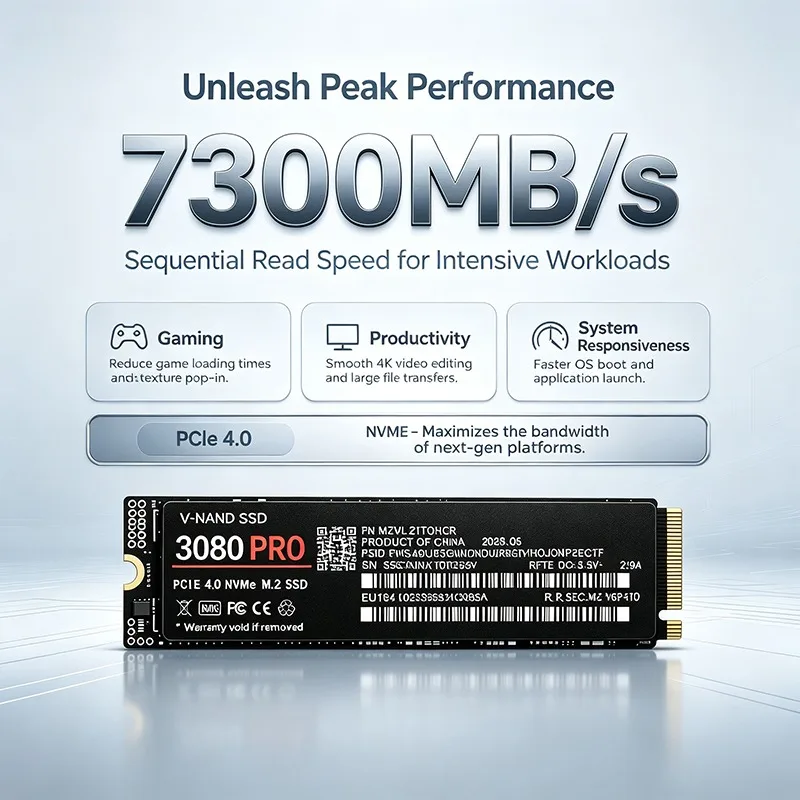 NUEVO SSD M.2 NVMe 3080PRO PCI - M.2 Nvme 4Tb Pcie 4.0 Ssd reseña y precio