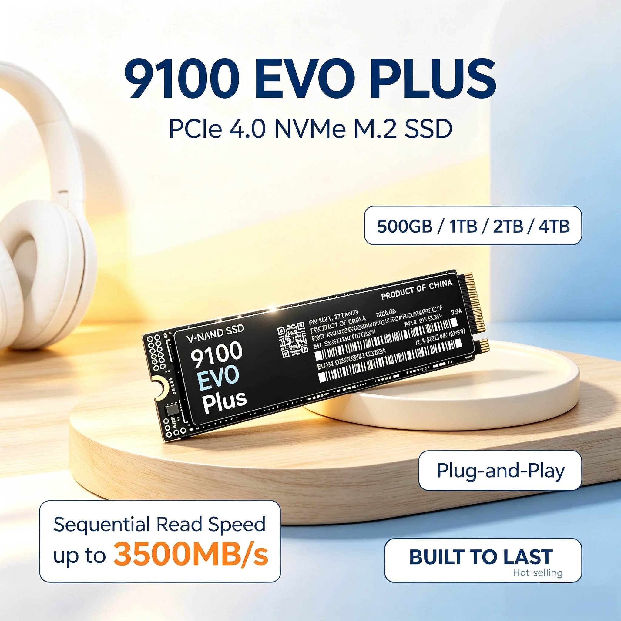 SSD M.2 NVMe 9100 EVO PLUS, Ca - M.2 Nvme 4Tb Pcie 4.0 Ssd reseña y precio