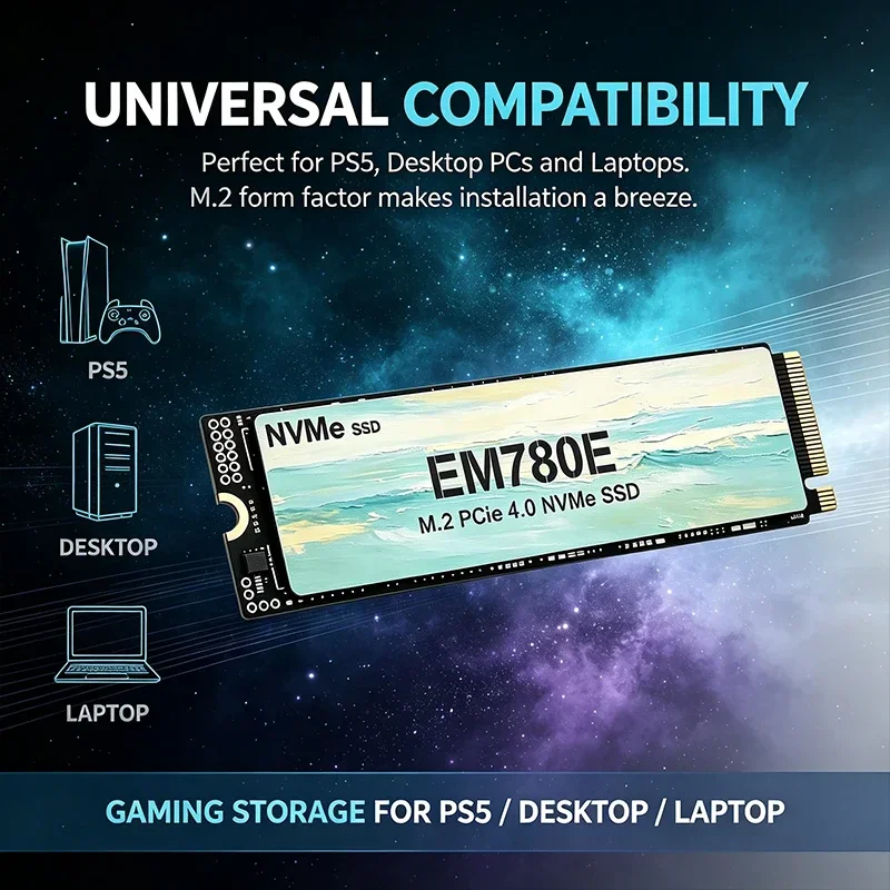 EM780E M.2 NVMe PCIe 4.0 SSD I - M.2 Nvme 4Tb Pcie 4.0 Ssd reseña y precio